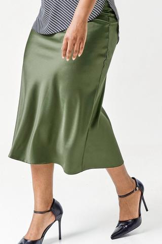 Satin Slip Skirt