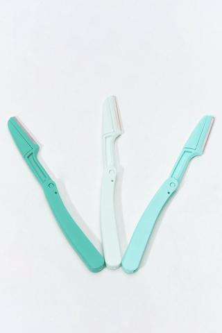 3 Pack Facial Razors