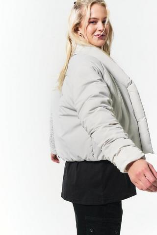 Cropped Puffer Jacket