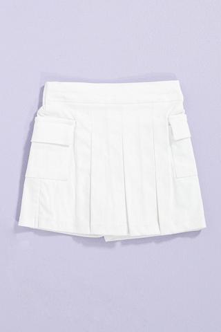 Pleated Skort