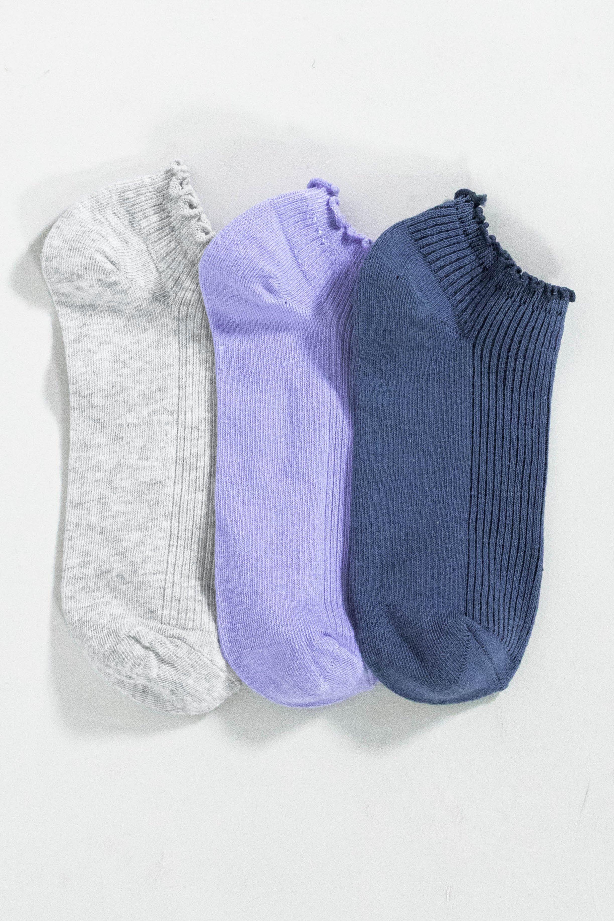 3 pack knit socks