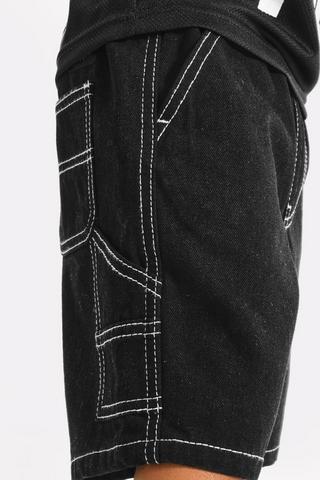 Carpenter Denim Shorts