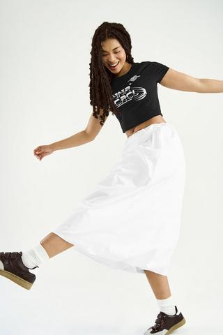 Bubble Midi Skirt
