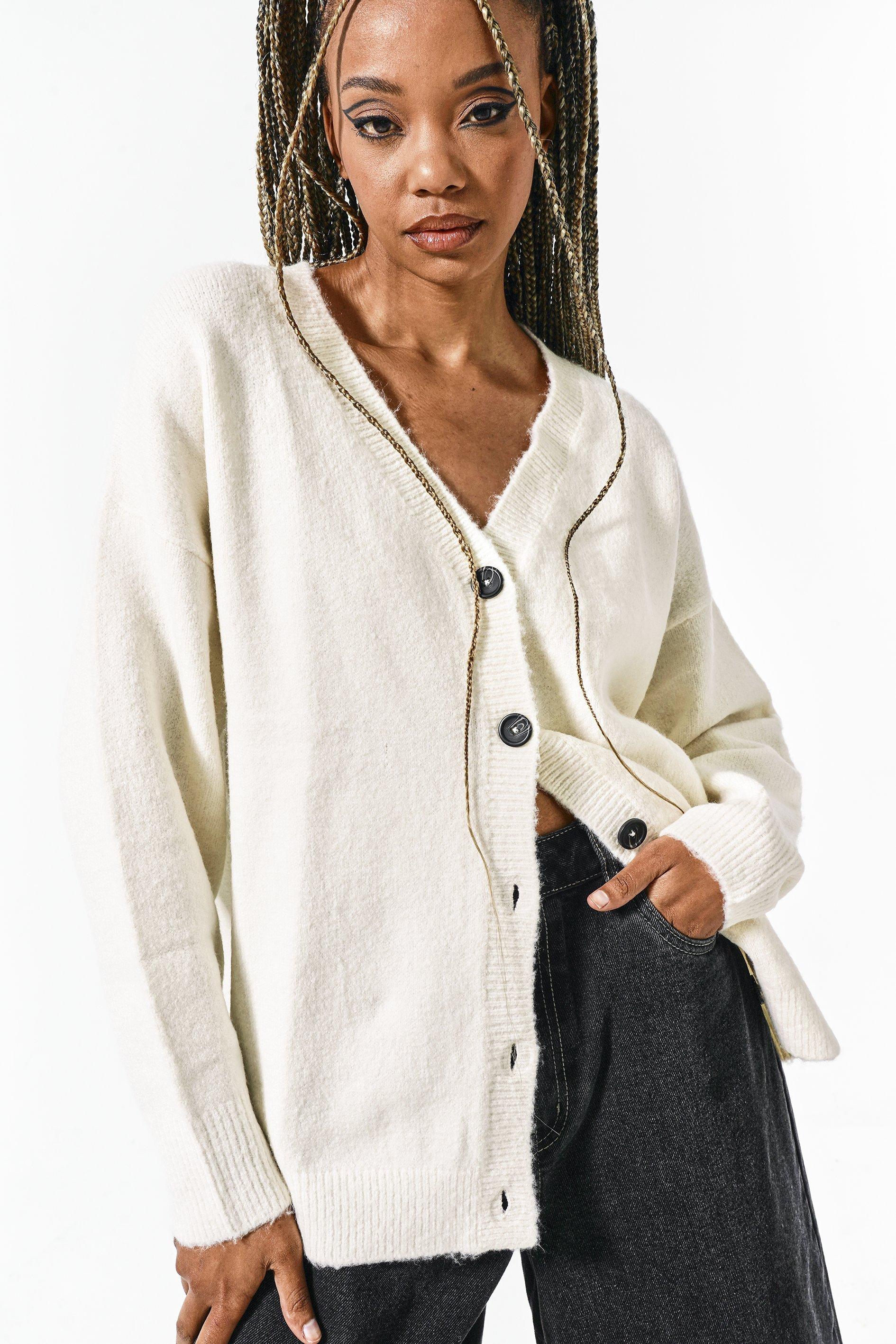 Oversized Knit Cardigan