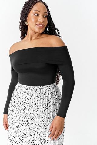 Formal off shoulder top hotsell