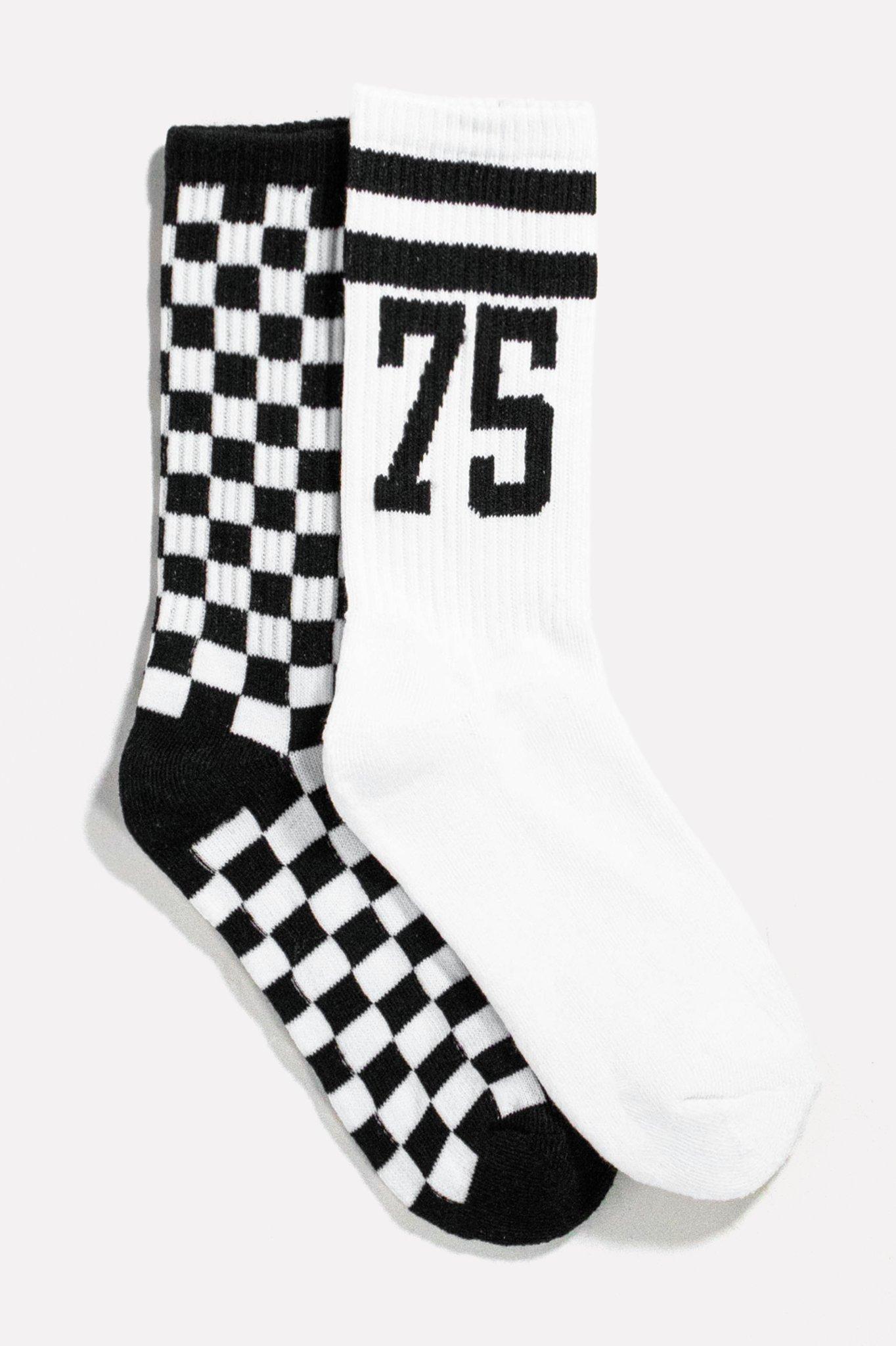 Pack Of 2 Printed Socks