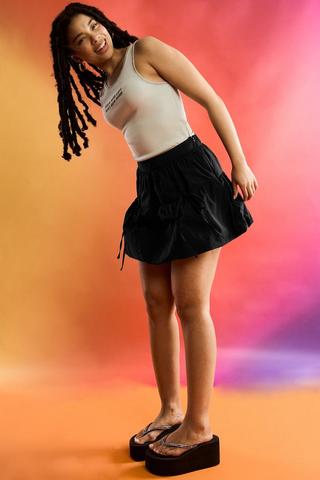 Bubble Mini Skirt