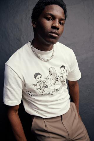 Mr Price X Lorenzo Plaatjies Graphic T-Shirt