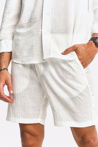 Textured Shorts