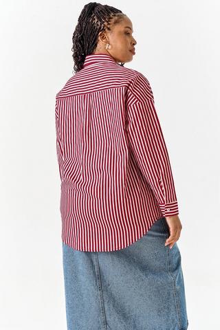 Oversized Stripe Shirt