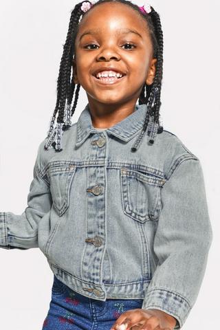 Cropped Denim Jacket