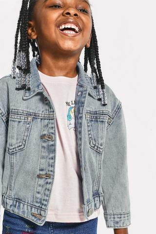 Cropped Denim Jacket