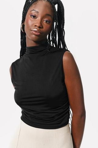 Skin Tight Ruched Top