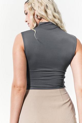 Skin Tight Ruched Top