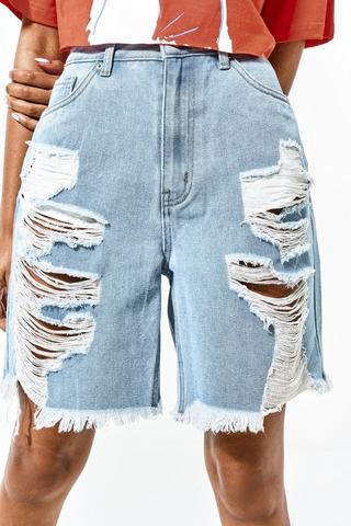 Bermuda Denim Shorts