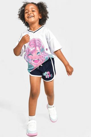 Graphic T-Shirt And Shorts Set