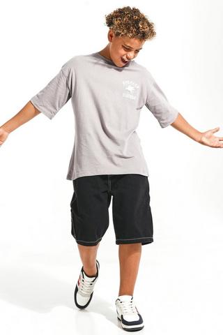 Carpenter Denim Shorts