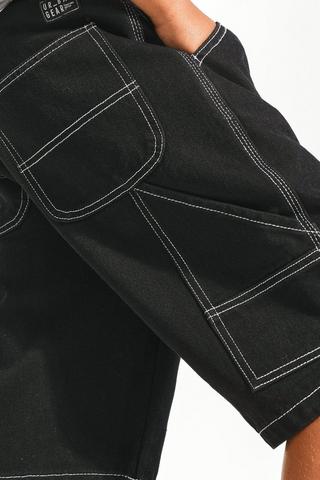 Carpenter Denim Shorts
