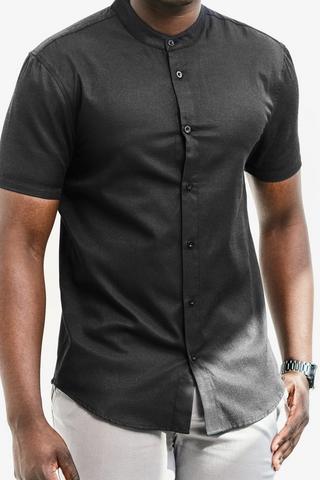 Mandarin Collar Shirt