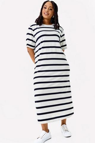 Stripe Column Dress