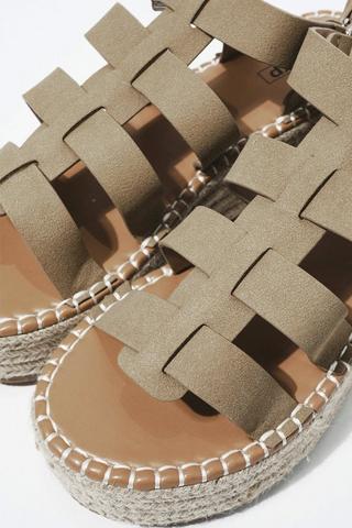 Chunky Espadrille Sandal