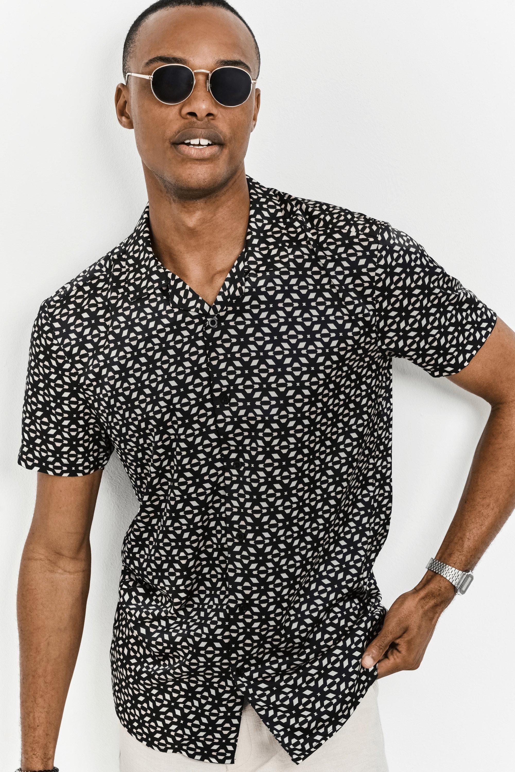 Printed Cotton Shirt 9831 main image 0
