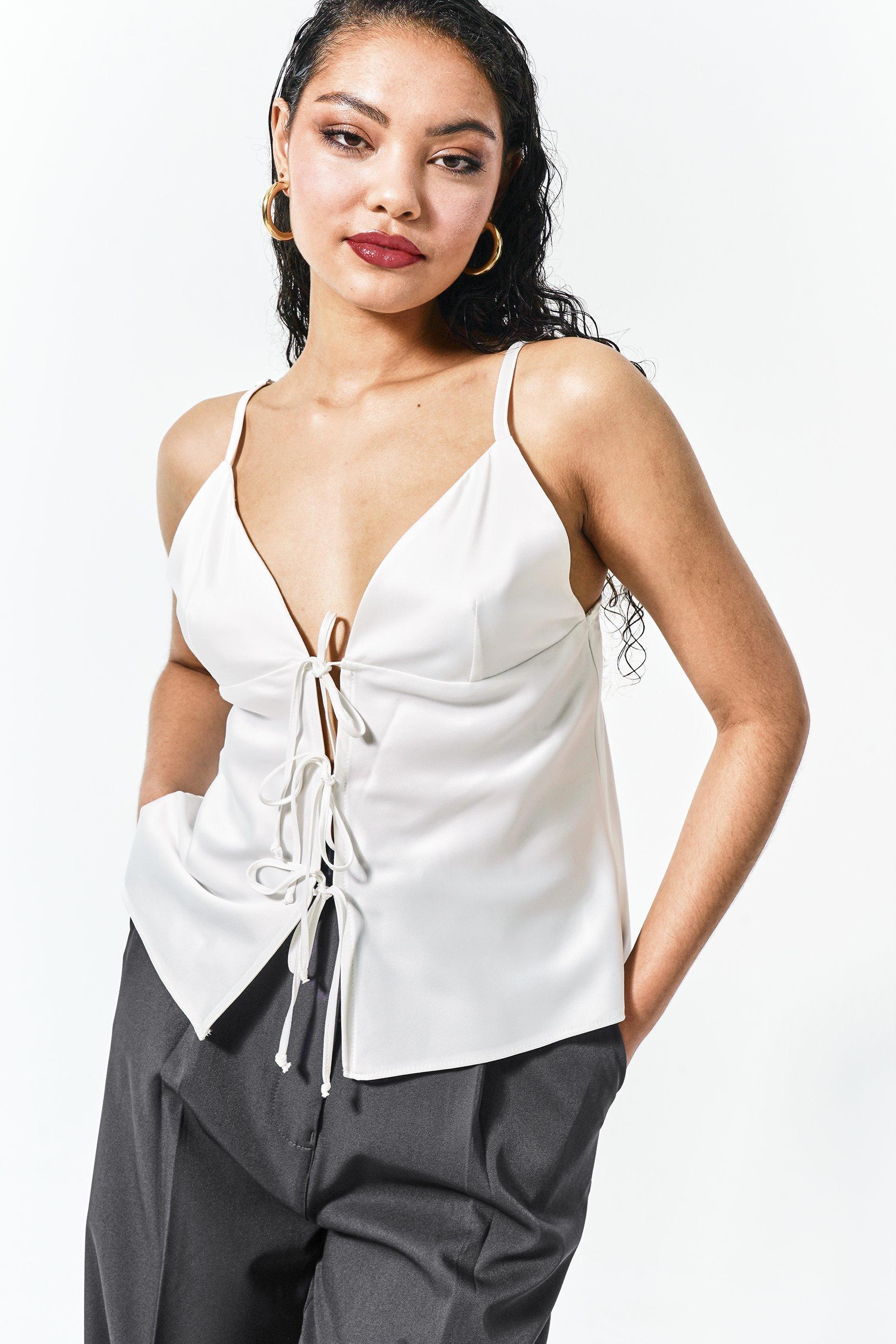 Sleek Satin Cami Top