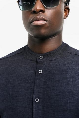Mandarin Collar Shirt
