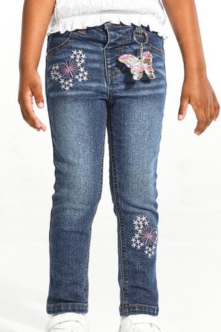 Butterfly Skinny Denim