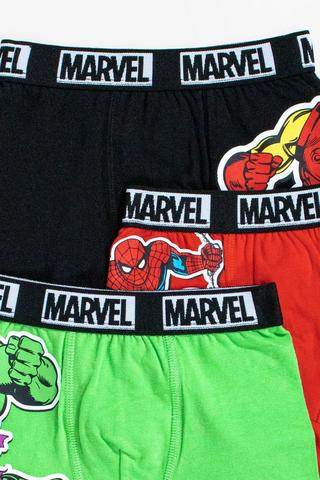 3 Pack Marvel Trunks