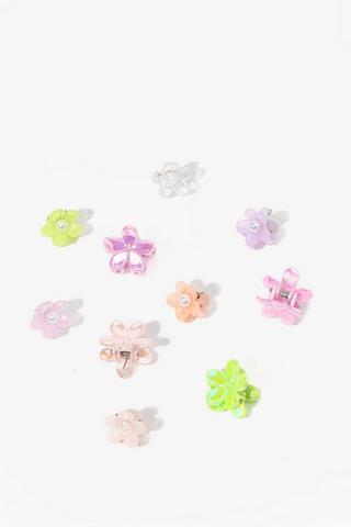 10 Pack Flower Clips