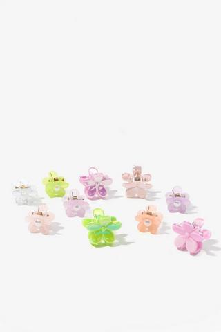 10 Pack Flower Clips