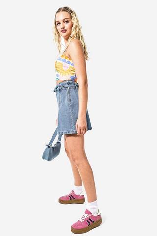 Denim Mini Skirt