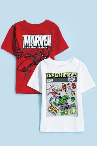2 Pack Marvel T-Shirts