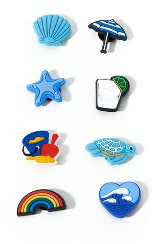 8 Pack Shoe Charms