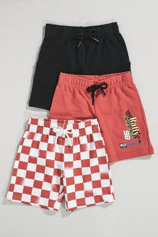 3 Pack Shorts