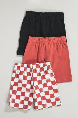 3 Pack Shorts