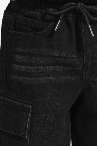 Denim Cargo Shorts