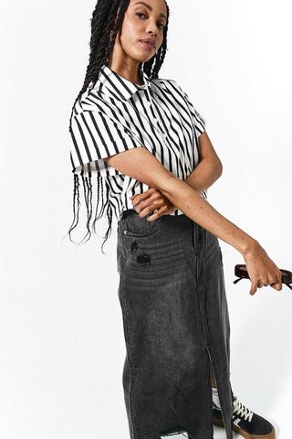 Stripe Poplin Shirt