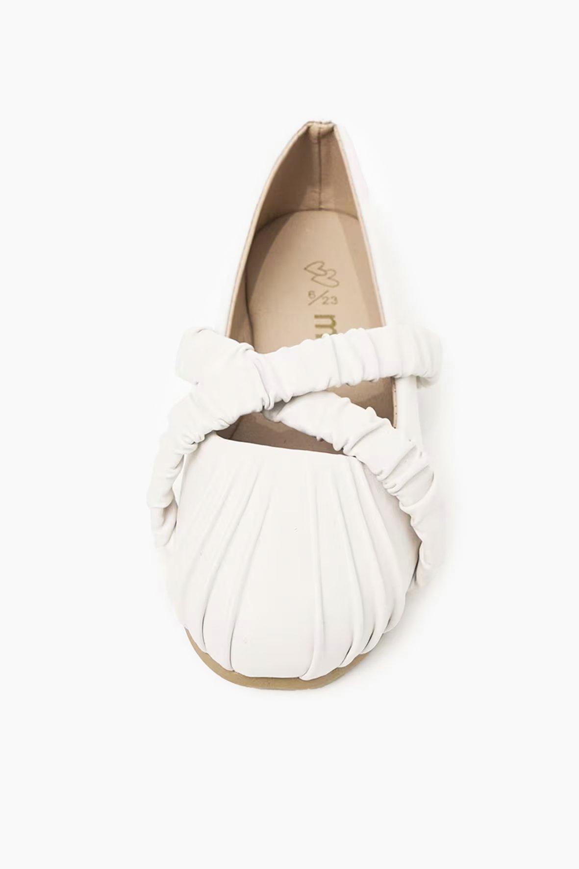 Satin & Mesh Ruched Pump main image 1