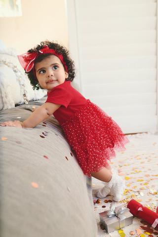 Polka Dot Body Vest Dress