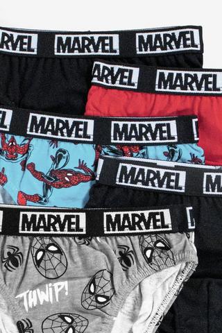 5 Pack Spiderman Briefs