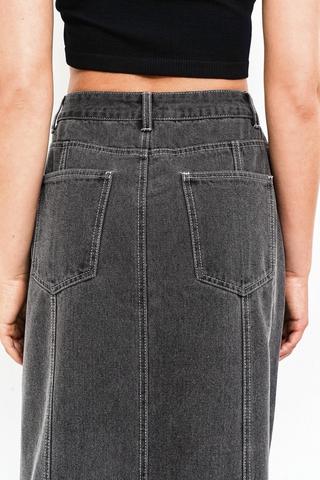 Denim Maxi Skirt