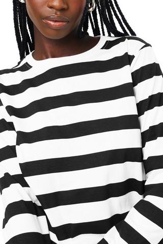 Stripe Long Sleeve Top