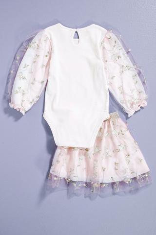 Body Vest And Skirt Set