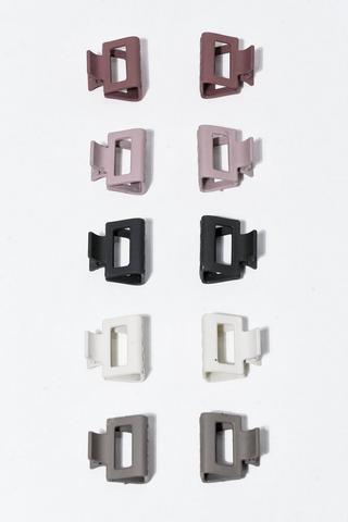 10 Pack Mini Hair Claw