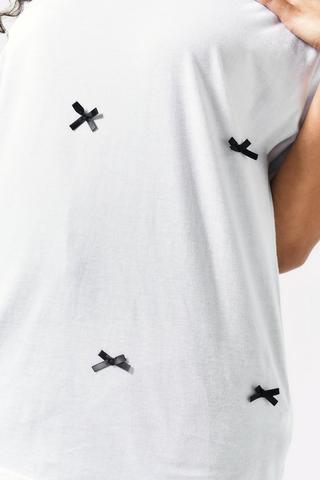 Oversized Bow T-Shirt