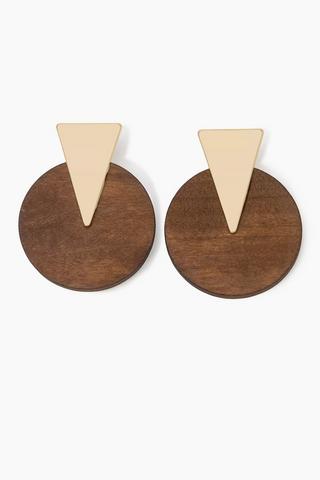 Drop Stud Earrings