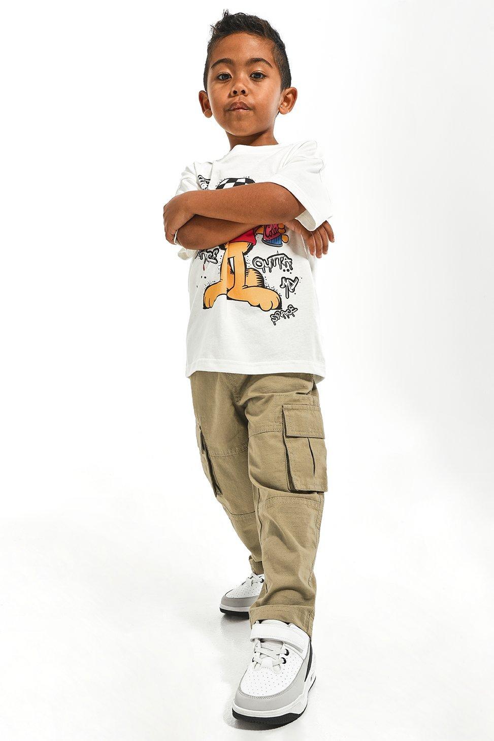Boys Logo Cargo Pants main image 1