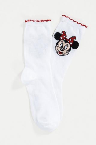 Minnie Mouse Anklet Socks